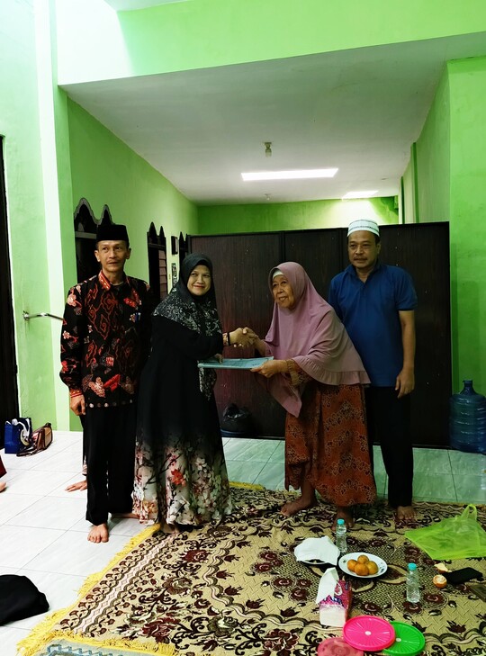 Serah Terima Wakaf Rumah kepada Yayasan Salafiyah